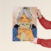 Jett And Kat – Cute Jett And Cat Poster Poster